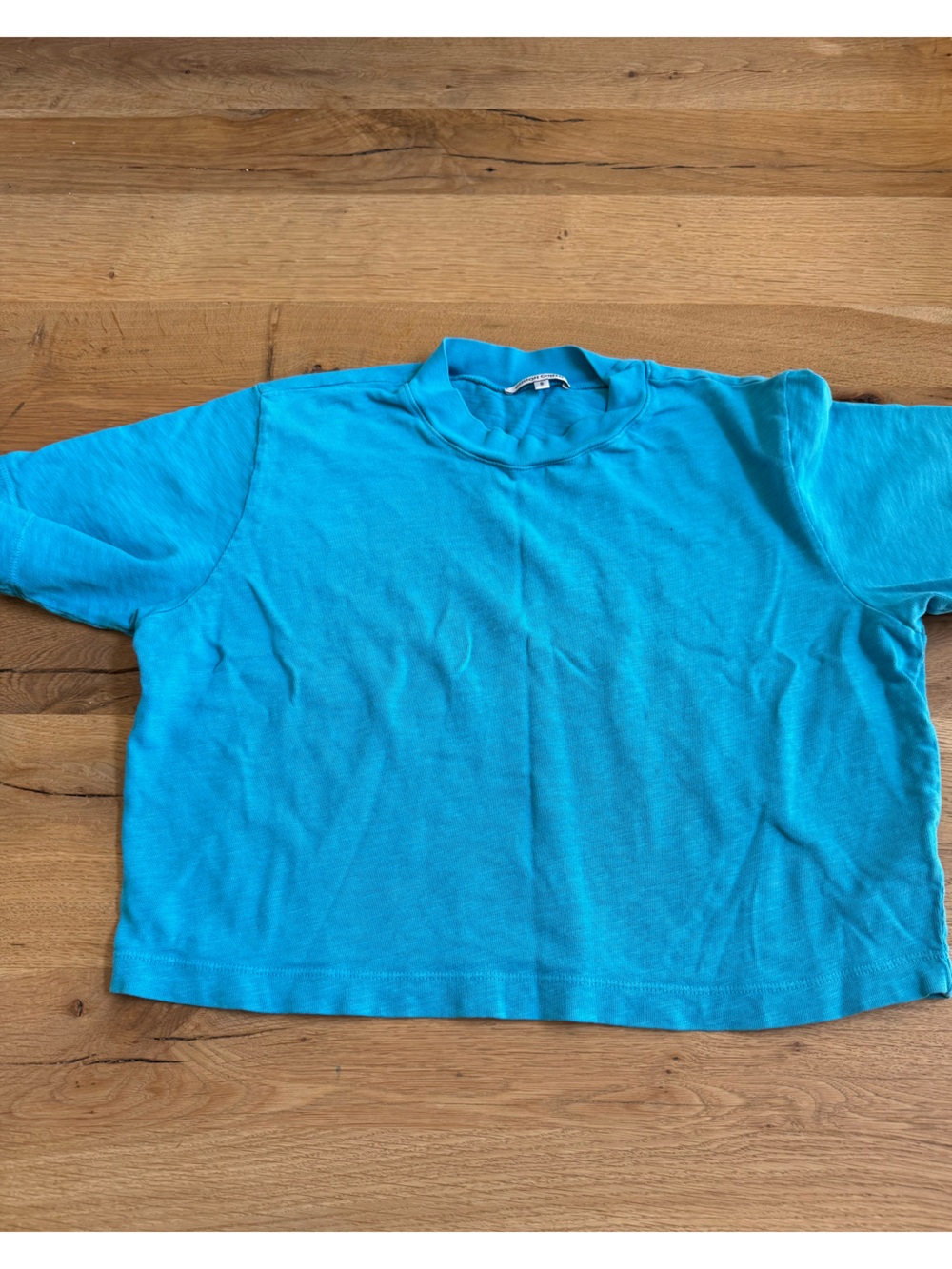 Cotton Citizen Verona Turquoise Short Sleeve Tee